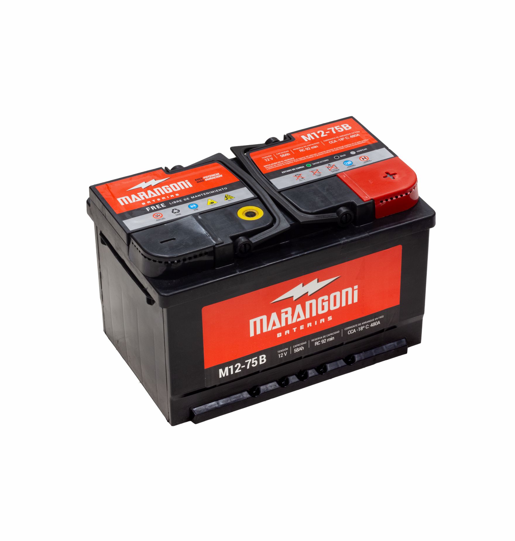 BATERIA M12-75B